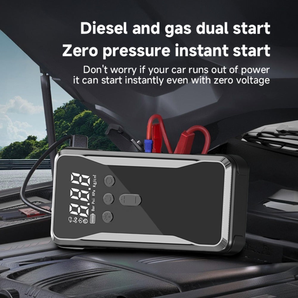 12V Car Jump Starter with Air Compressor - SmartPursue™