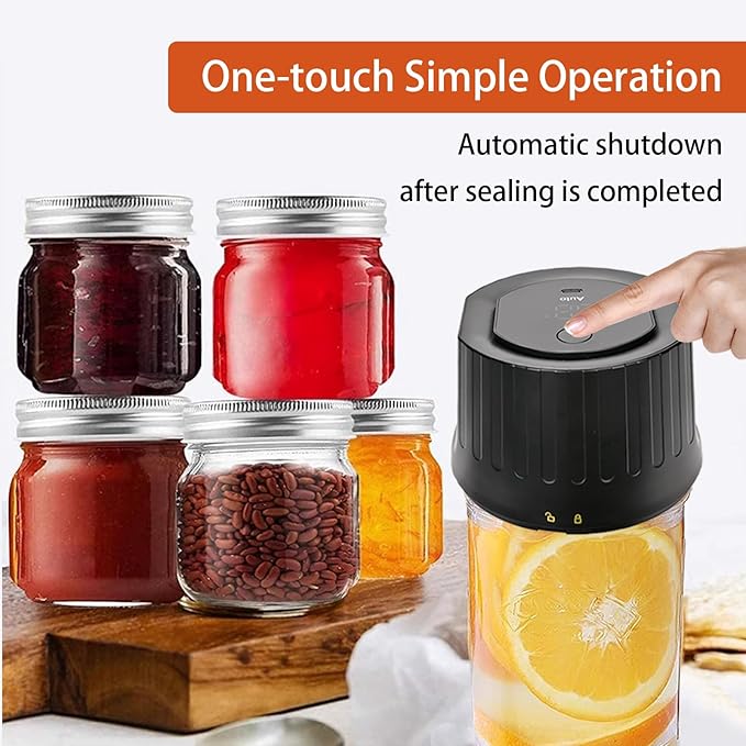 Vacuum Sealing Machine Mason Jar Vacuum Sealer Smart Kitchen & Home