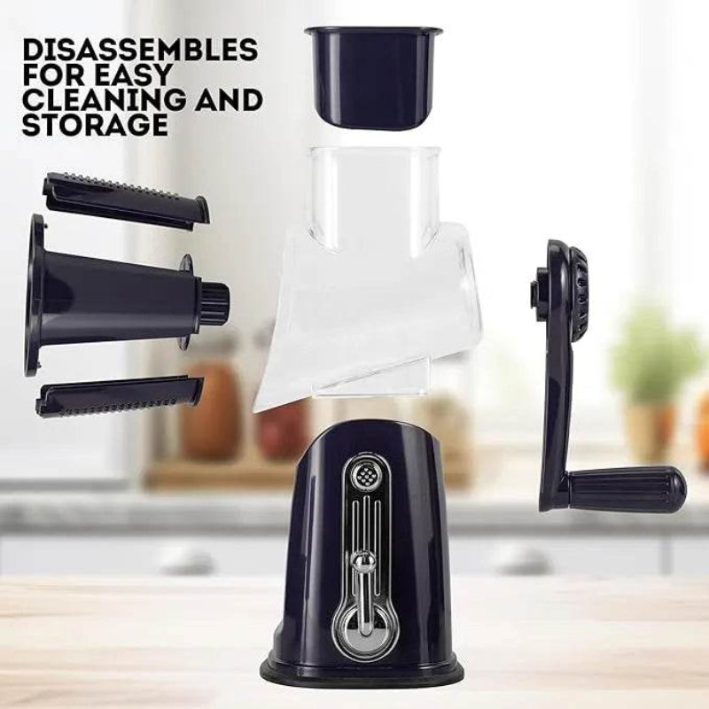 5 in 1 Rotary Gourmet Cheese Grater - SmartPursue™