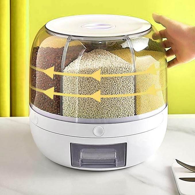 6-Grid Rotating Food Dispenser - SmartPursue™