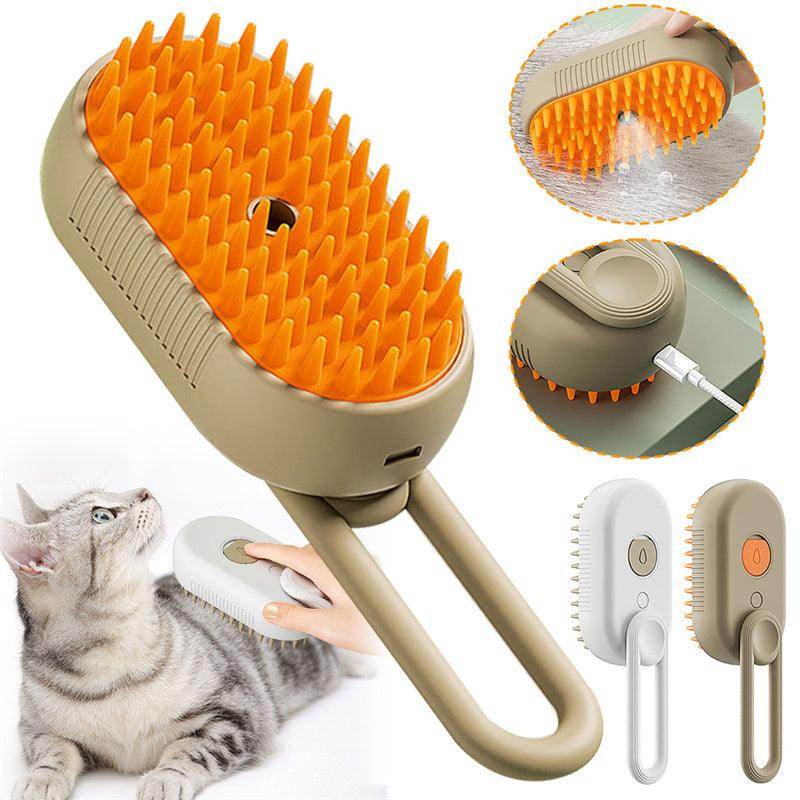 Cat Steam Brush For Massage Pet Grooming Comb - SmartPursue™