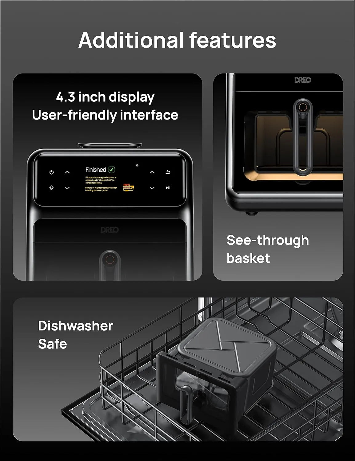 Dreo ChefMaker Combi Fryer - SmartFusion™