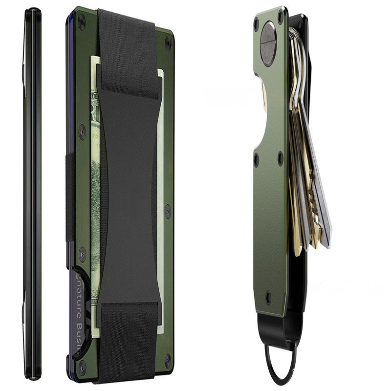 Carbon Fiber Wallet - RFID Blocking Metal Card Holder, Anti-theft Diversi Shop™