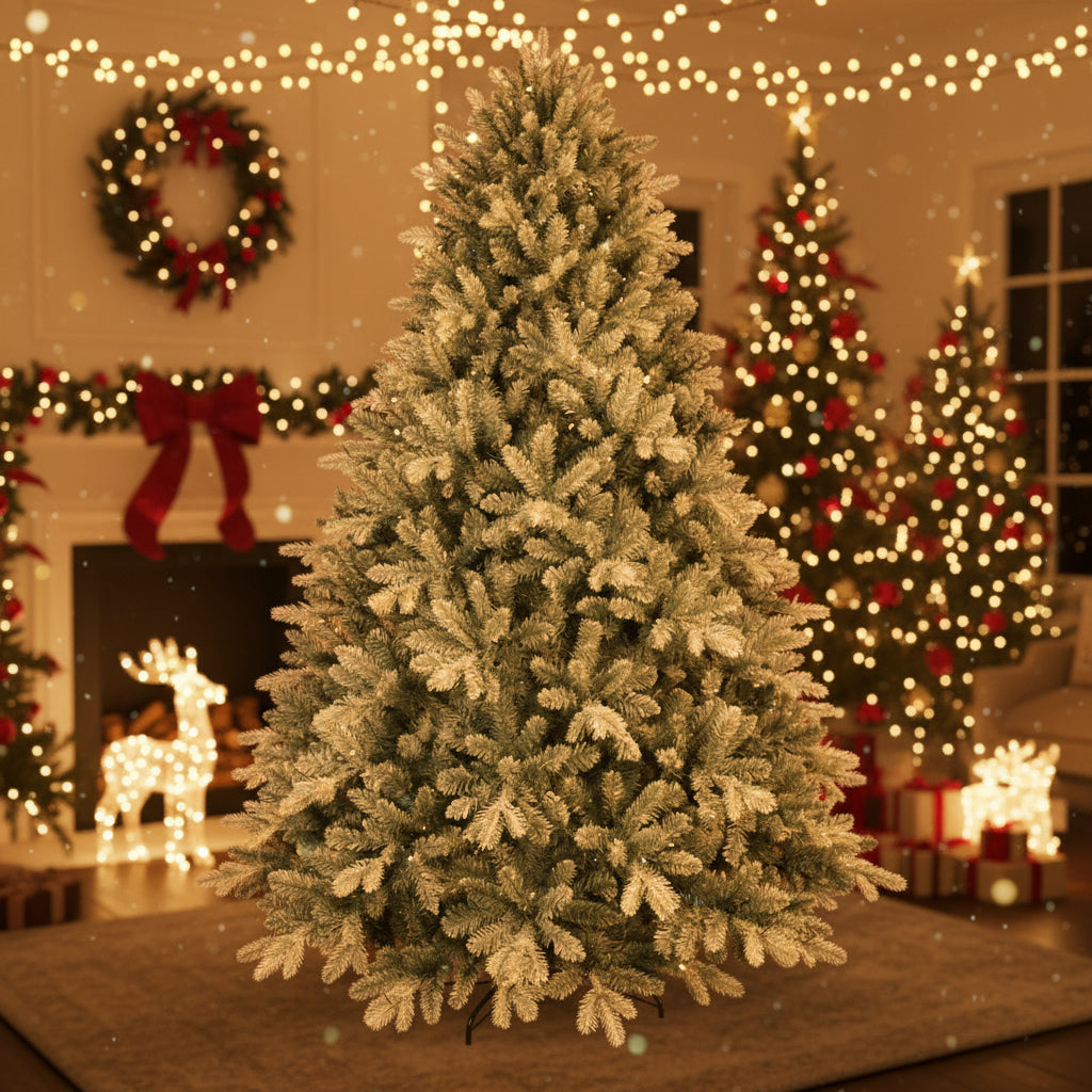 Artificial 5ft Blue Green Tint Christmas Tree CJ US