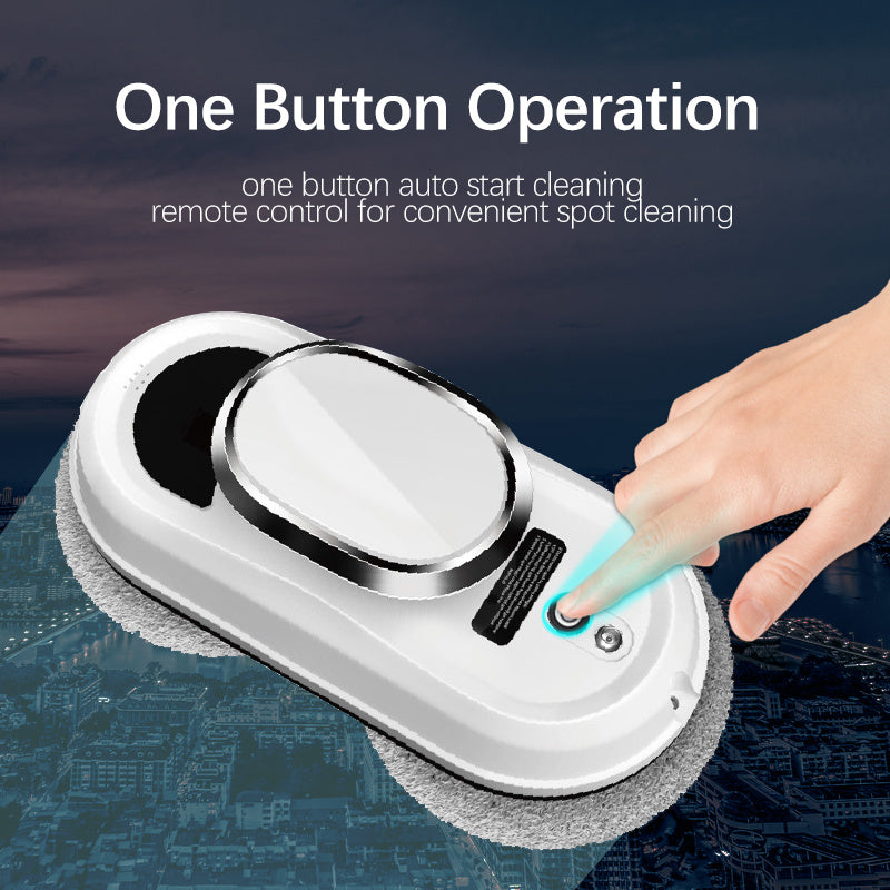 Smart Window Cleaning Robot – 5600 Pa Strong Suction & Remote Control - SmartPursue™