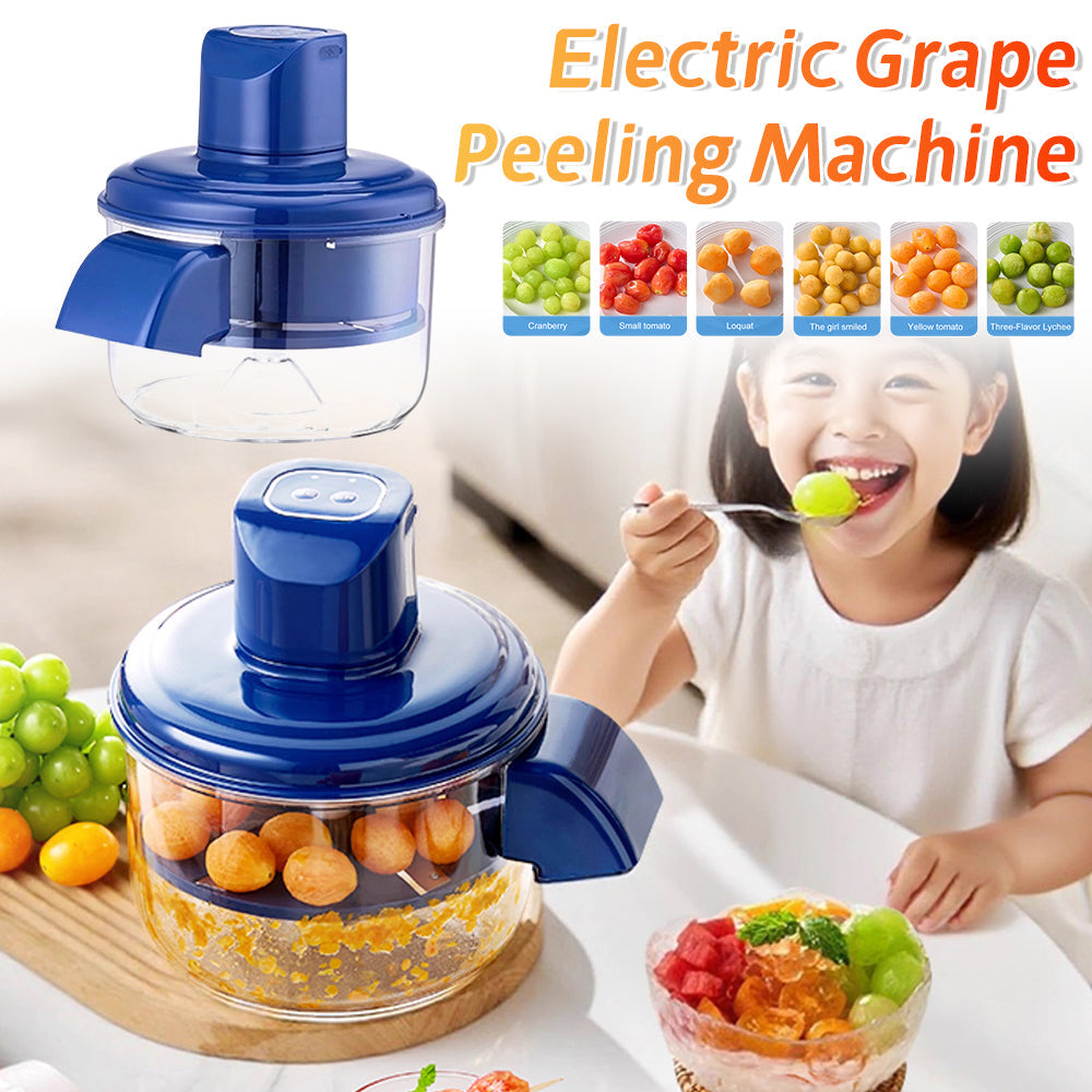 Automatic Electric Grape Peeler Electric Rechargeable Fruit Peeling Machine Hands-Free Skin Remover Home Kitchen Supplies Kitchen Gadgets CJ