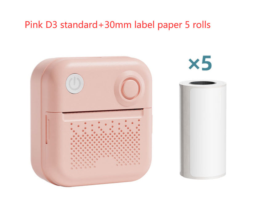 Mini Portable Label Printer - Pocket-Sized Student Printer Diversi Fusion™