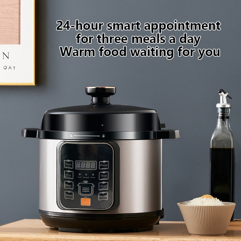 1050W Electric Pressure Cooker Multi-Purpose 5 Litre 10-in-1 Digital Screen CJ