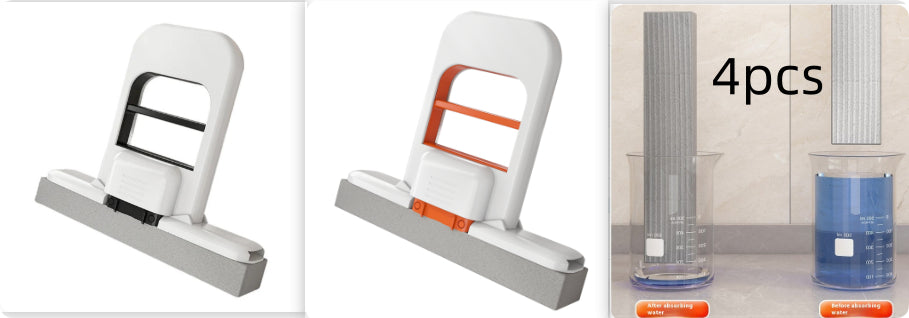 Handheld Mini Foldable Desktop Mop – Portable Sponge Cleaning Tool