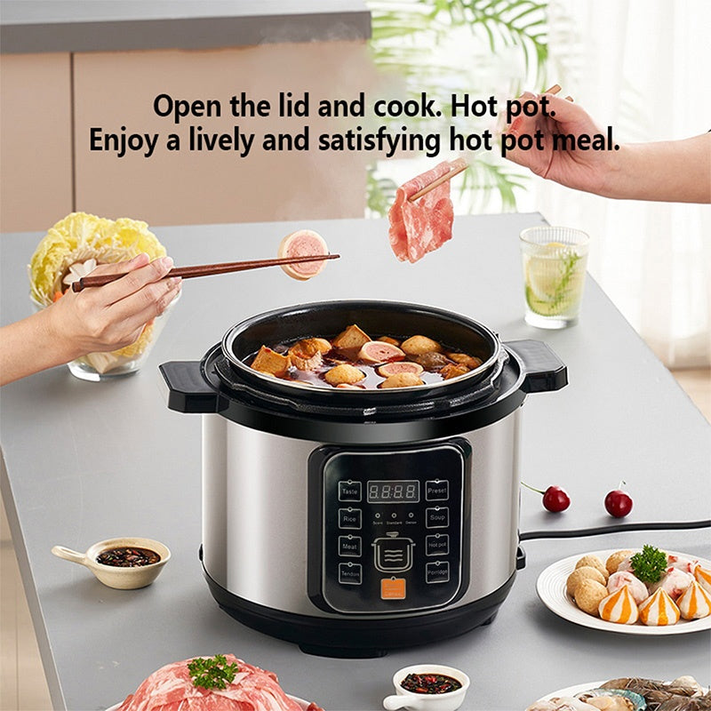 1050W Electric Pressure Cooker Multi-Purpose 5 Litre 10-in-1 Digital Screen CJ