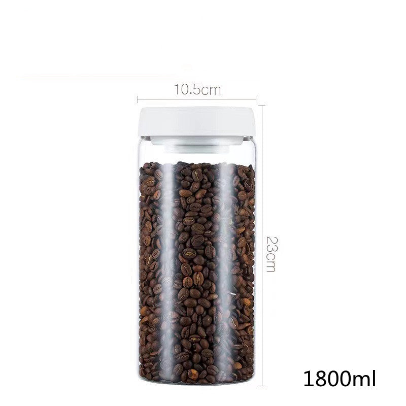 Vacuum Sealed Jug Coffee Beans Airtight Canister Smart Kitchen & Home