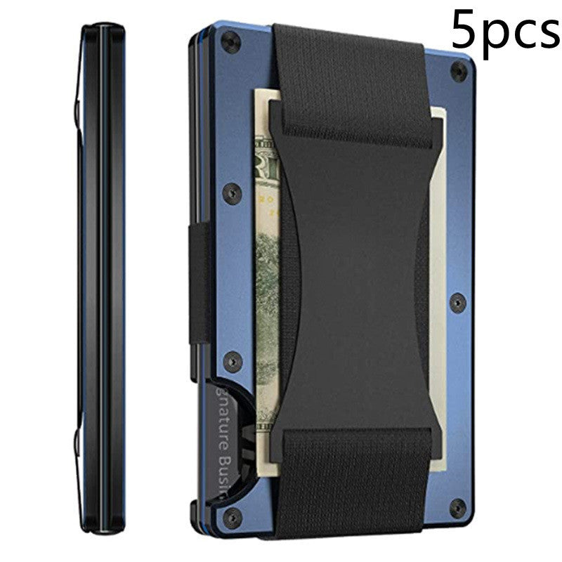 Carbon Fiber Wallet - RFID Blocking Metal Card Holder, Anti-theft Diversi Shop™