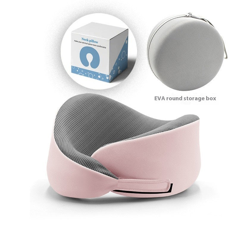 🌟 Adjustable Memory Foam U‑Shaped Travel Neck Pillow - SmartPursue™