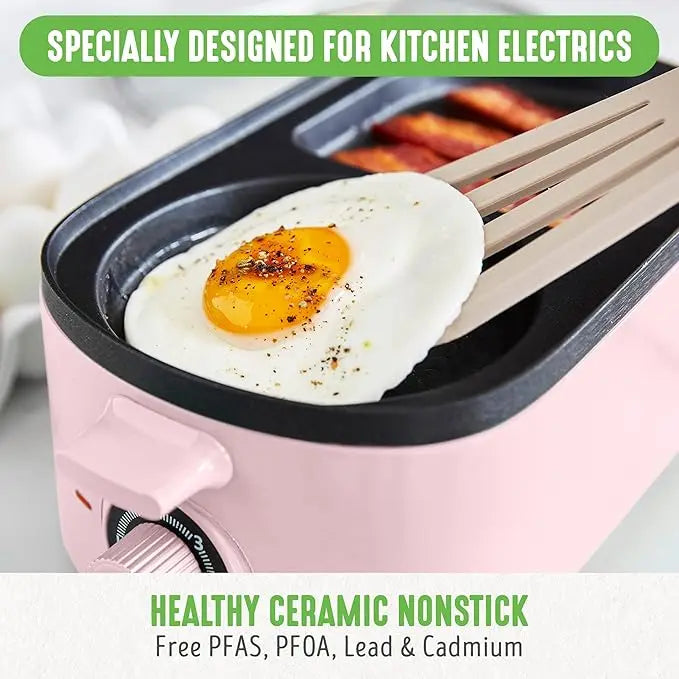 3-in-1 Breakfast Station – Ceramic Nonstick Griddles - SmartPursue™