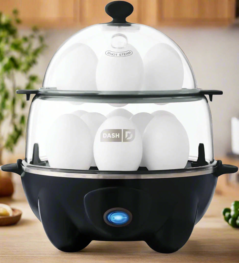 🍳 Dash Deluxe Rapid Egg Cooker – Fast, Foolproof Egg Perfection - SmartPursue™