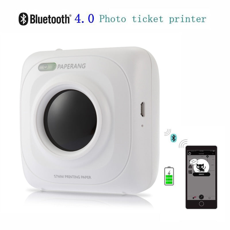 Portable Bluetooth Thermal Photo Printer eprolo