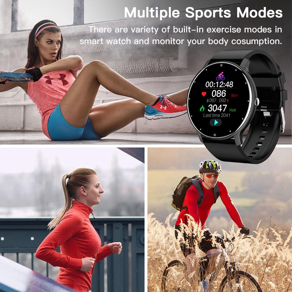 New Smart Watch Sport Fitness Sleep Heart Rate Monitor Waterproof For IOS & Android Diversi Shop