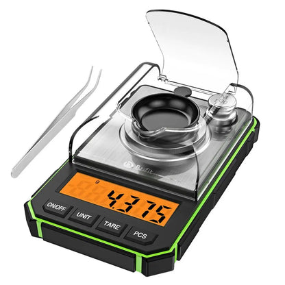 Digital Pocket Scale with Precision 0.001g - 50g Capacity with Calibration Weights