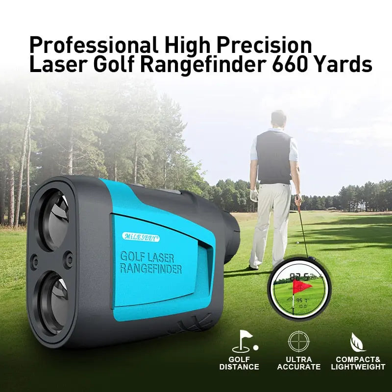 Accurate Laser Distance Measuring Tool: Mileseey PF210 600M Yd Golf