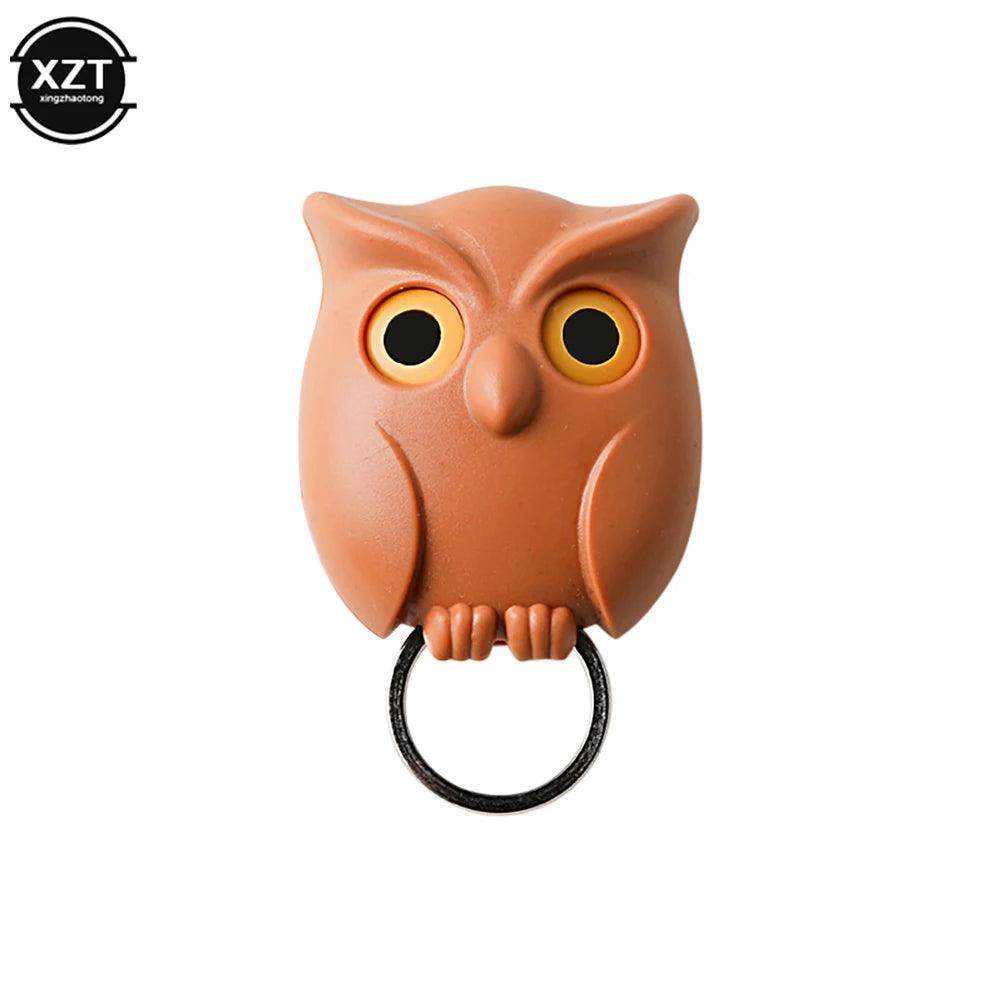 Creative Owl Night Wall Magnetic Keychain Holder - SmartPursue™