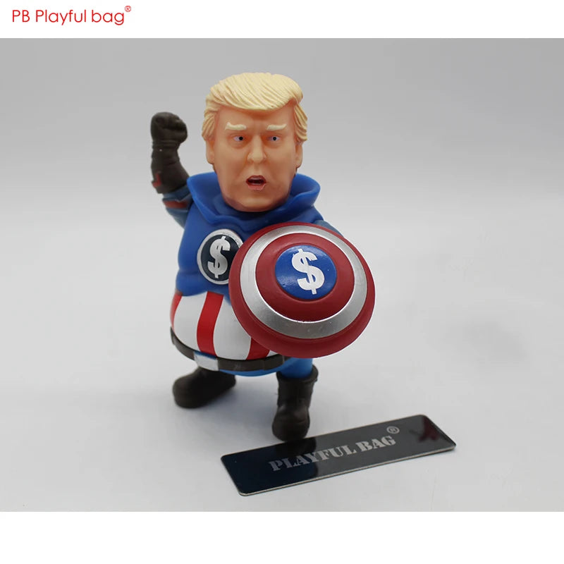 Trump Cosplay PVC action figure Novelty action figure Super Hero collections Children doll toy Christmas gifts Diversi Shop