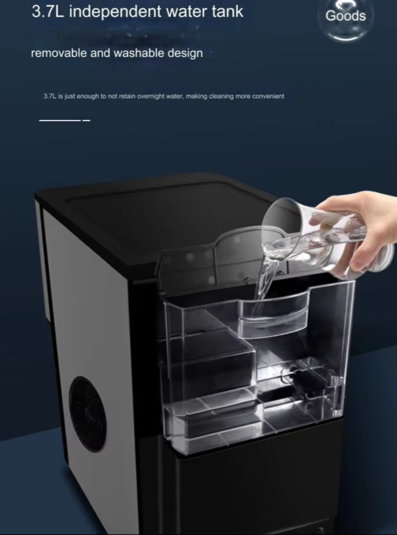 Countertop Nugget Ice Maker with Self-Dispensing