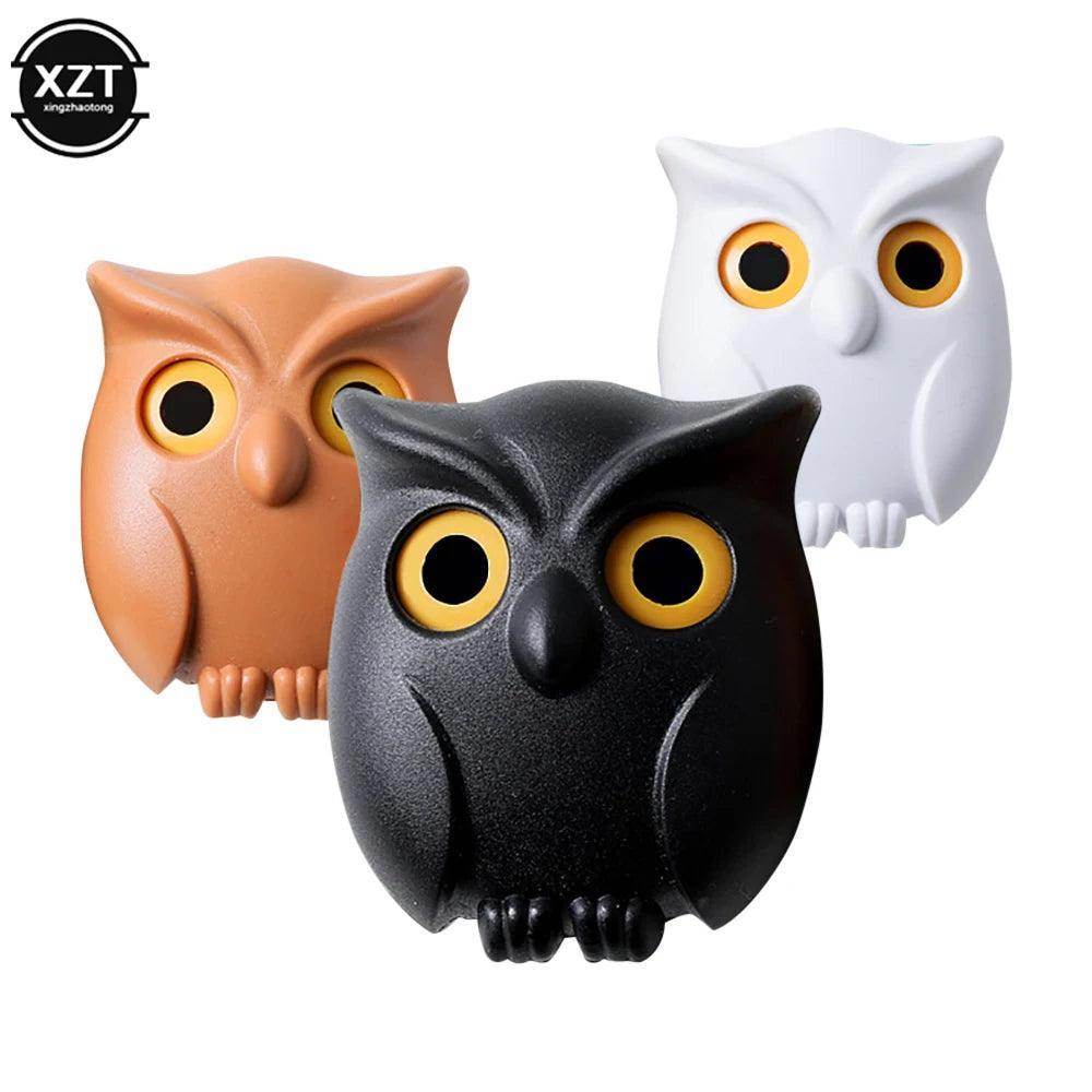 Creative Owl Night Wall Magnetic Keychain Holder - SmartPursue™