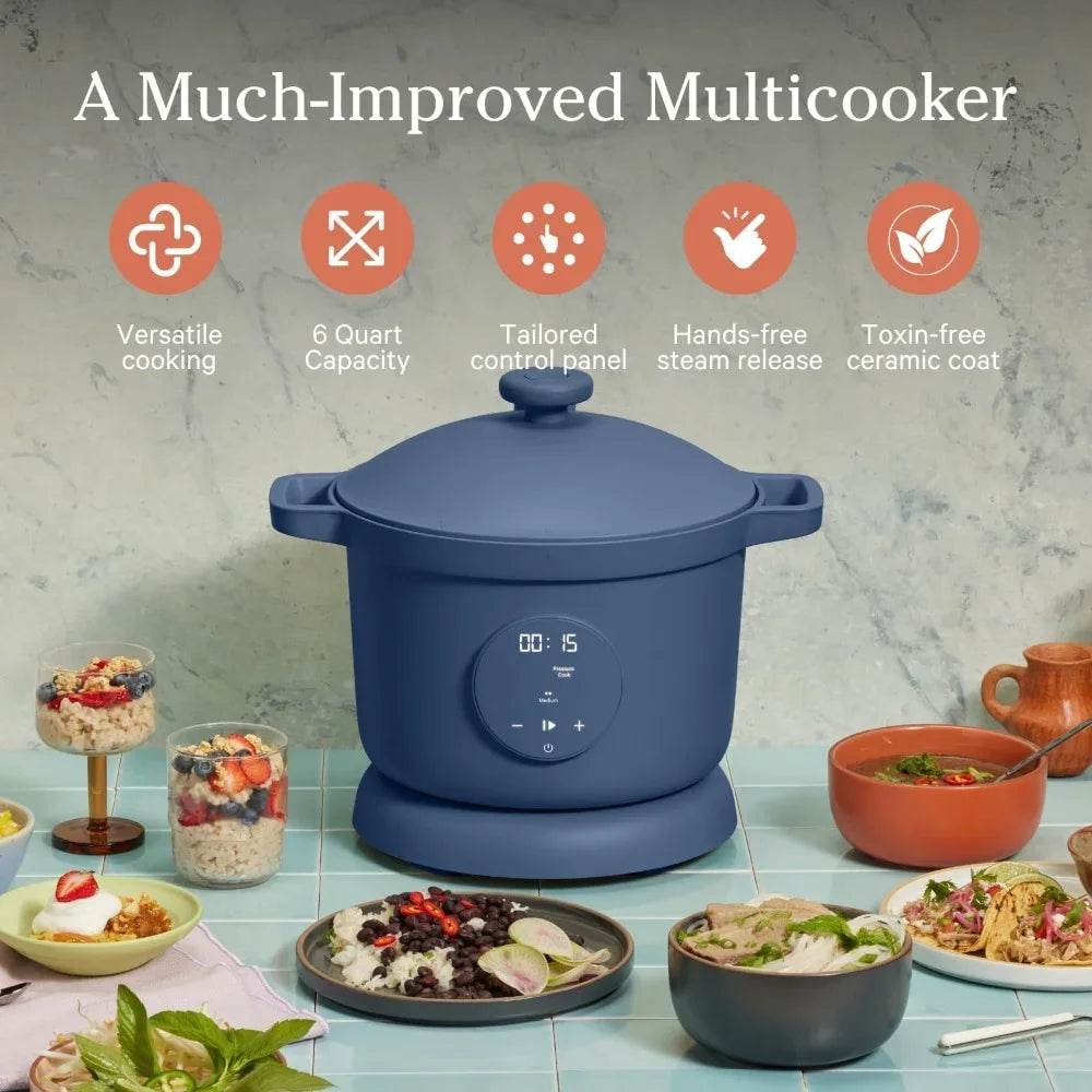 Versatile 6-Quart Multicooker - SmartPursue™