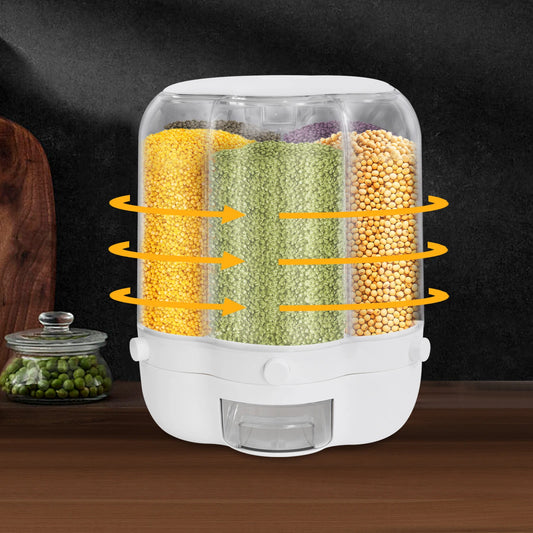 6-Grid Rotating Food Dispenser - SmartFusion™