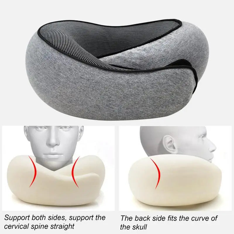 Travel neck pillow for long flights - Diversi Fusion™