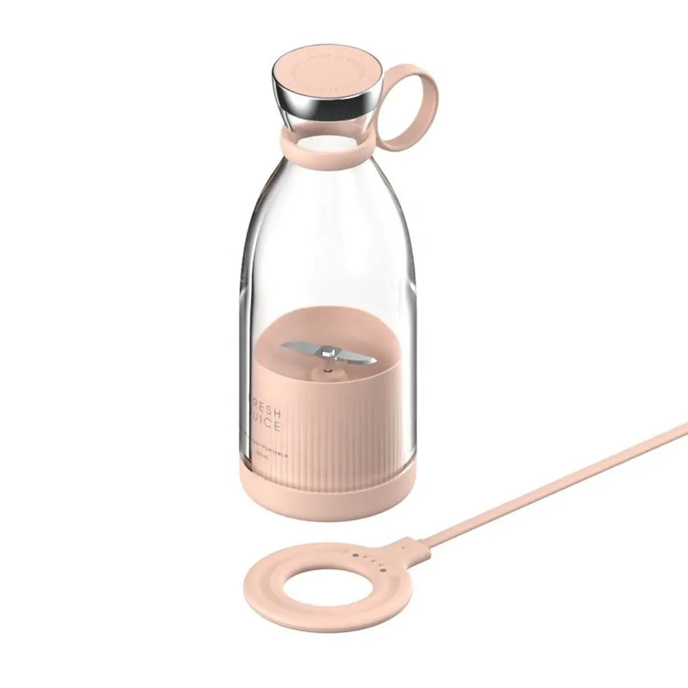 Portable Mini Juice Blender with Wireless Charging