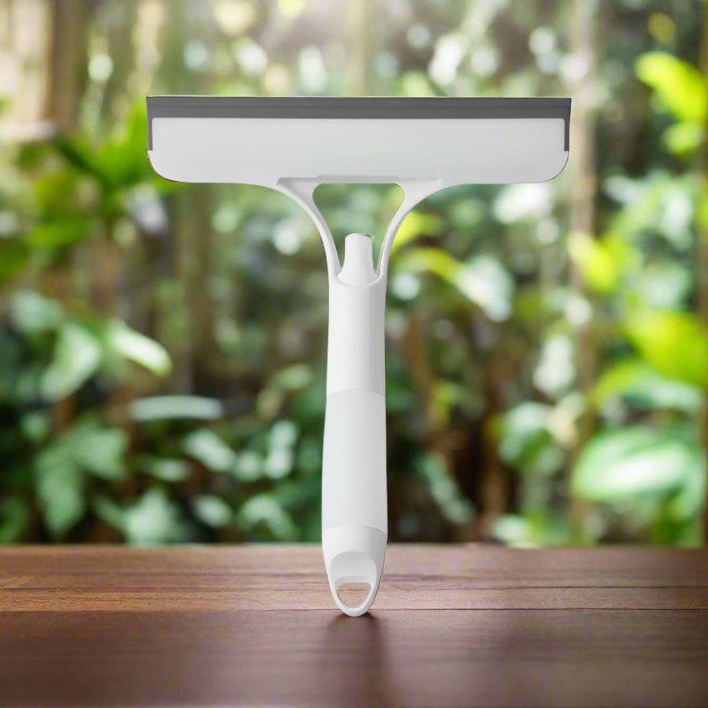 3-in-1 Glass Cleaner Tool – Window Scraper with Built-In Spray Bottle - SmartPursue™