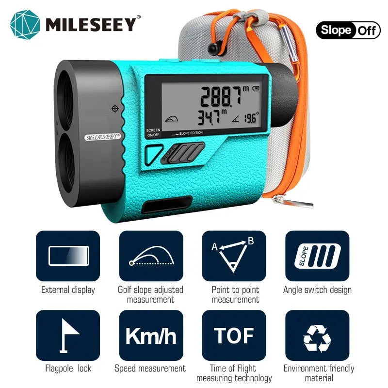 Accurate Laser Distance Measuring Tool: Mileseey PF210 600M Yd Golf