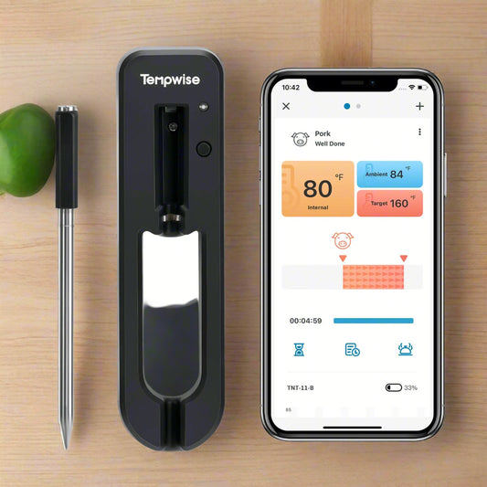 Wireless Bluetooth Meat Thermometer for Oven, Grill, BBQ - SmartPursue™