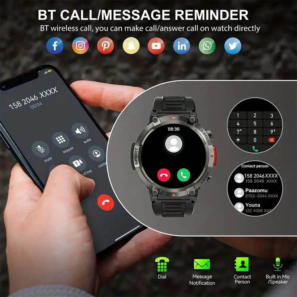 Sports smartwatch Fitness tracker for Men - SmartPursue™