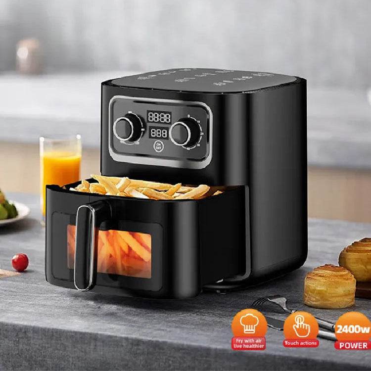 8L Intelligent Air Fryer Automatic Convection Oven - SmartPursue™
