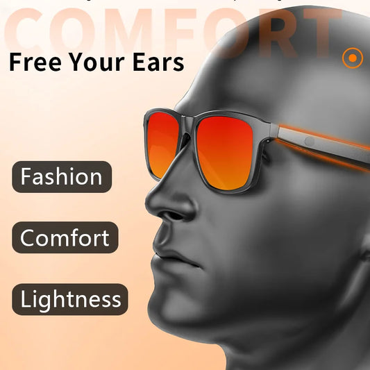 New smart glasses, support voice call, listen to music, touch operation, fashion wear, sunglasses lenses eye protection Diversi Fusion™