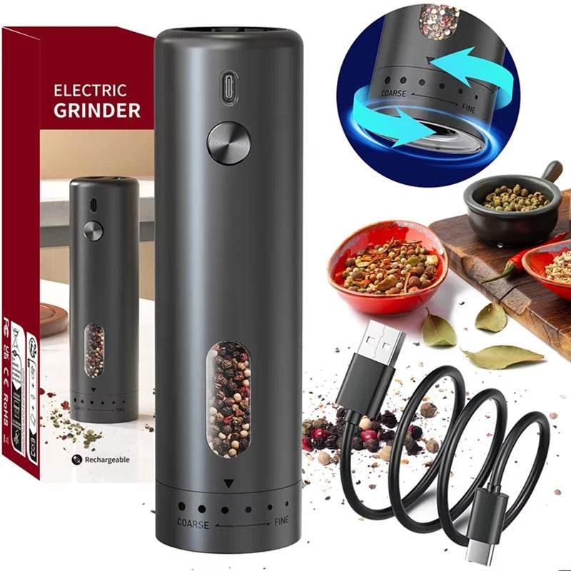 Rechargeable Electric Pepper Grinder - SmartPursue™