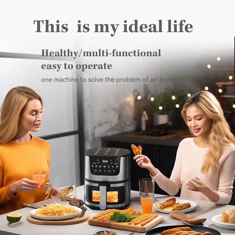 7L Smart Air Fryer with Visual Window - SmartPursue™