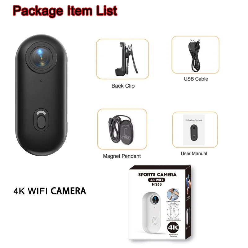 4K Mini Vlog Camera with WiFi - SmartPursue™