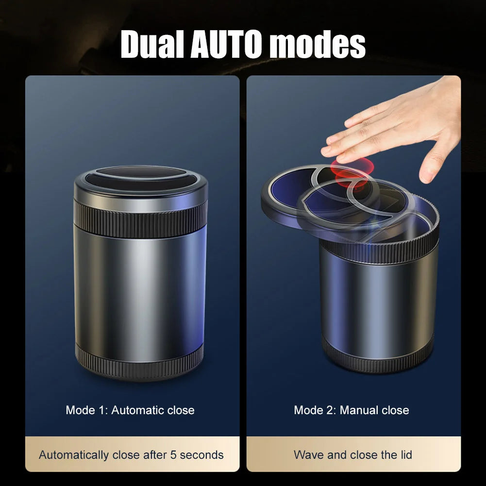 Vehicle Ashtray Automatic Intelligent Induction Car Accessories Cigar Ash Tray Diversi Shop™