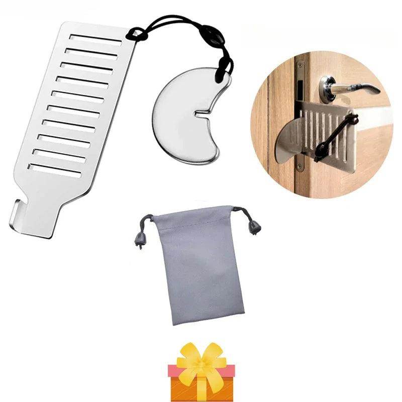Portable lock for hotel room Travel Anti-theft Door Stopper - SmartPursue™