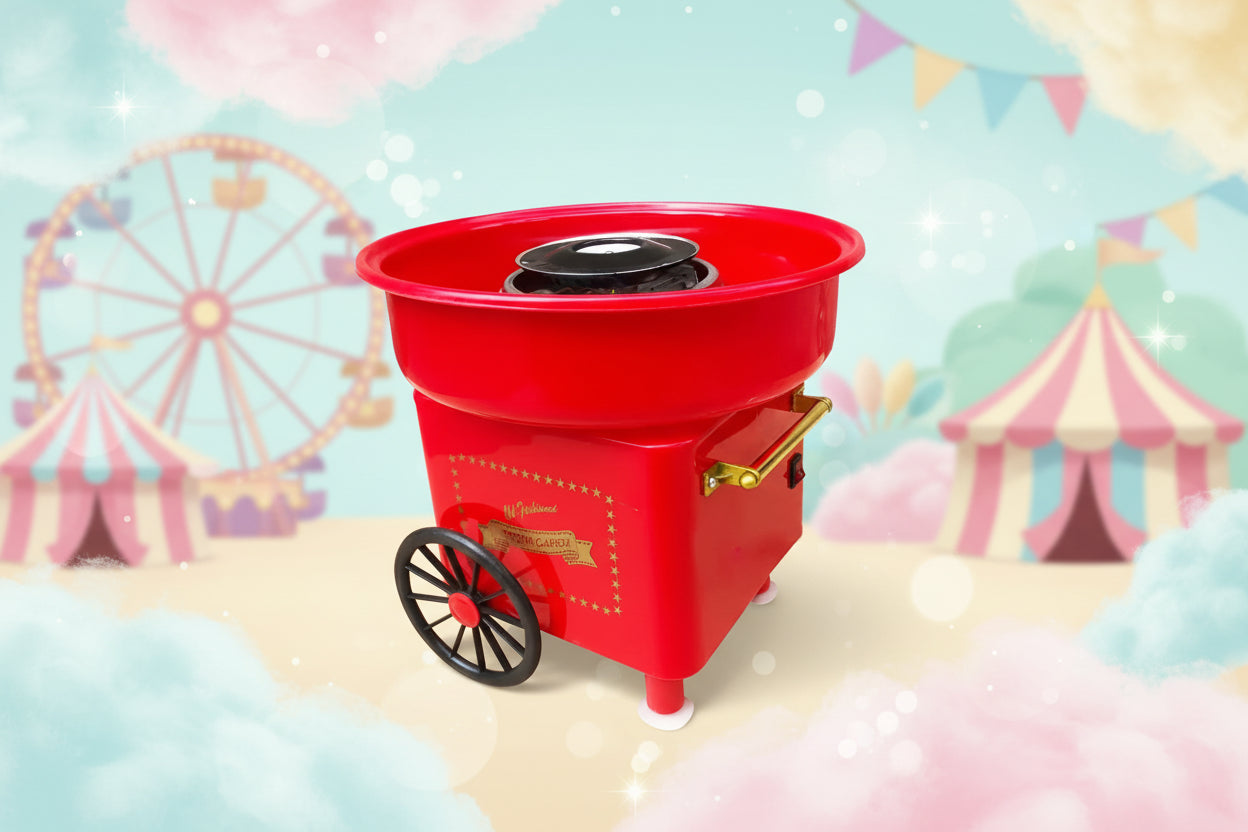 Electric DIY Cotton Candy Maker – Portable Fairy Floss Machine