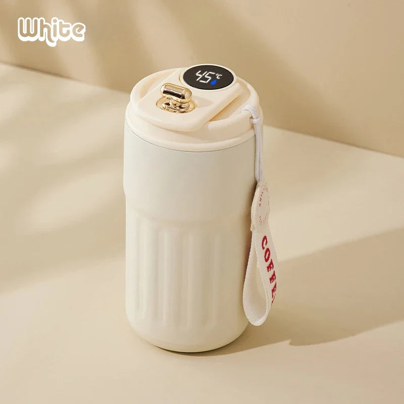 🌡️ Smart LED Thermos Bottle – Stainless Steel Travel Flask - SmartPursue™