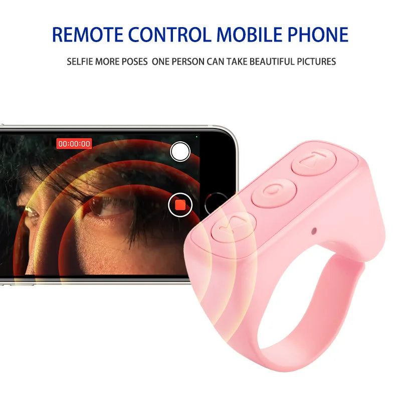 Smartphone Remote Control Button Stick Fingertip Selfie Video Stick Self Timer