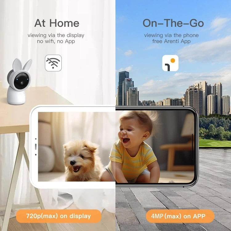 📸 SEO-Optimized Listing: Arenti 4MP 360° PTZ Wi‑Fi Baby & Pet Camera - SmartPursue™