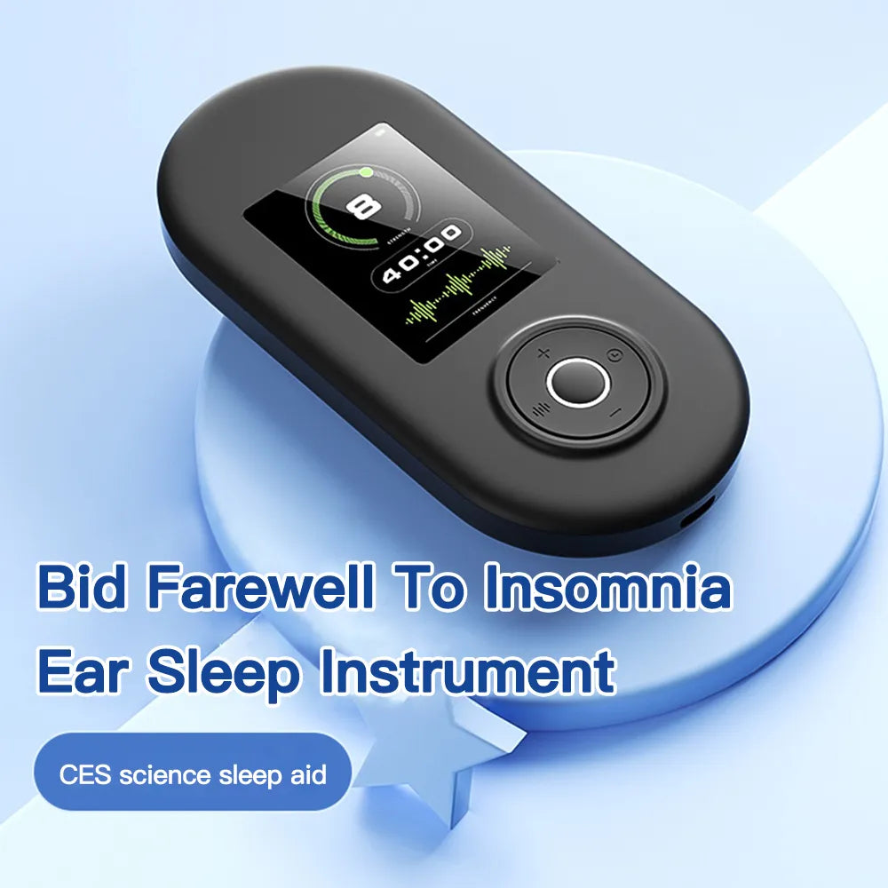 Sleep Aid Device Stimulation Therapy  Anxiety Depression Fast Sleep Instrument Sleeper Therapy Insomnia Microcurrent