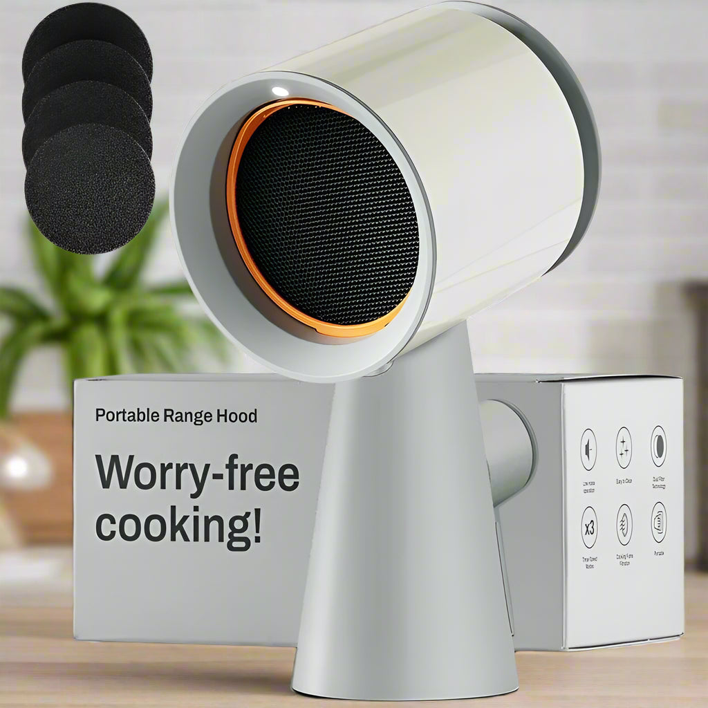 Portable Desktop Range Hood - Kitchen Exhaust Fan with 3 Speeds - SmartPursue™