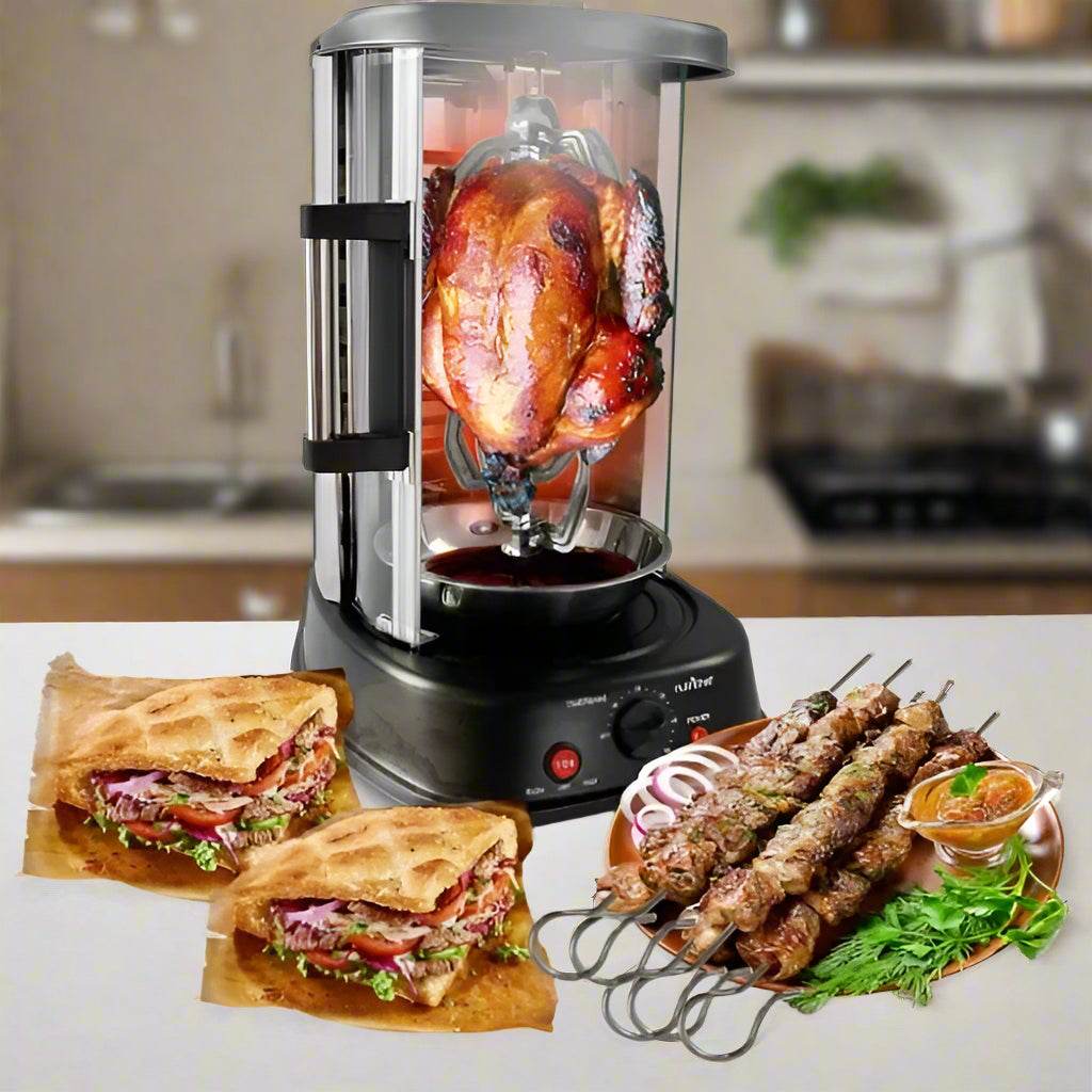 Countertop Vertical Rotisserie Oven - SmartPursue™
