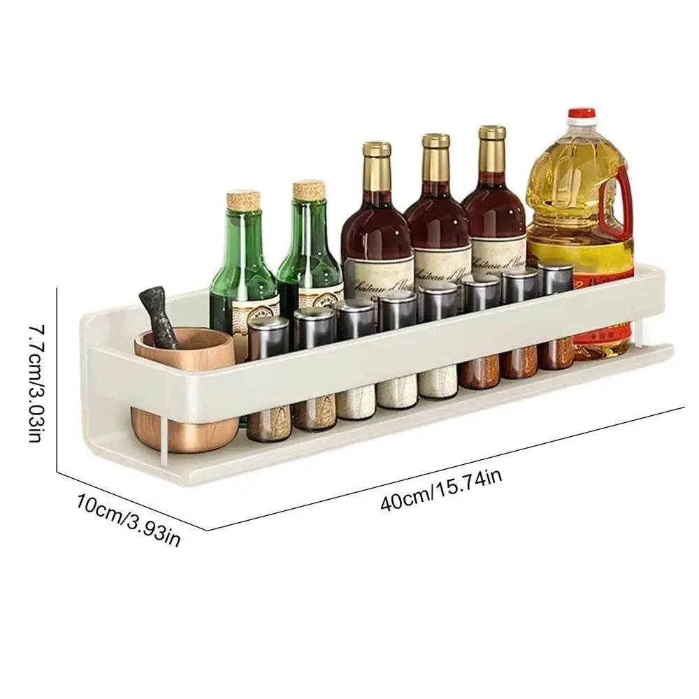 Aluminum Wall-Mounted Spices Rack - SmartPursue™